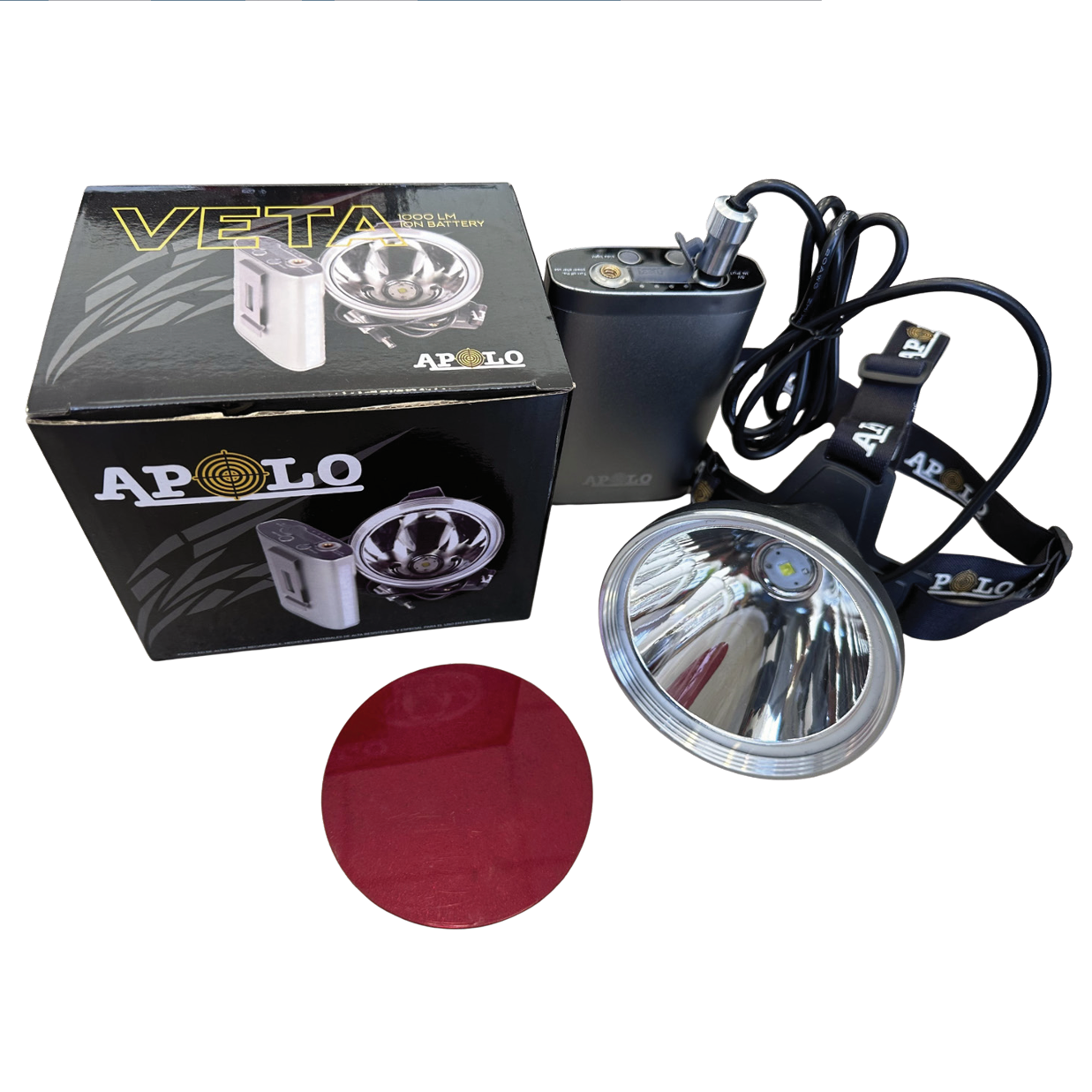Foco de Cabeza Apolo 1000 Lúmenes Recargable