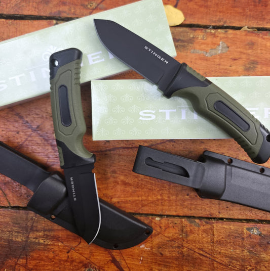 Cuchillo Mistral ST1 / ST2 Acero Inoxidable con Funda de Polímero