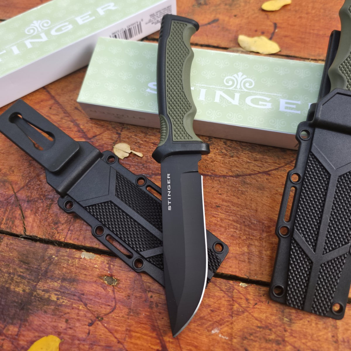 Cuchillo Mistral ST1 / ST2 Acero Inoxidable con Funda de Polímero