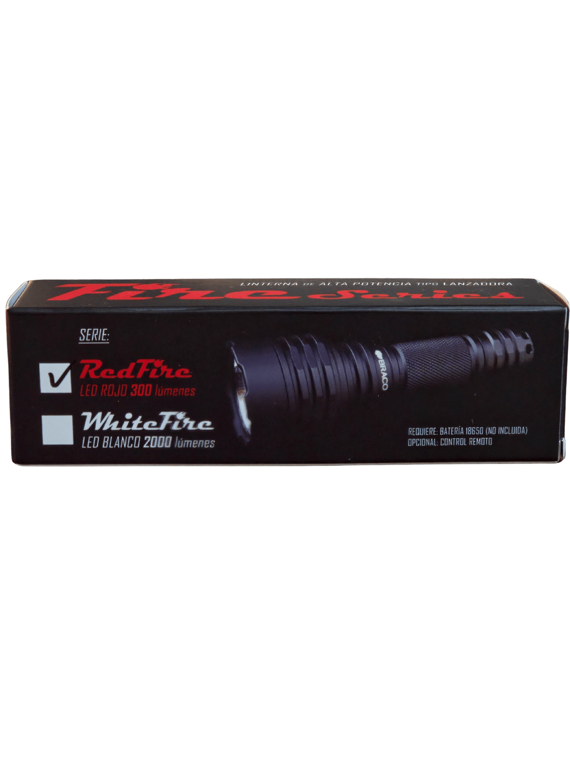 LINTERNA LUZ ROJA BRACO REDFIRE BRACO Articulos de pesca y caza