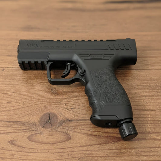 Pistola Traumática Beeman BP50 Cal. 50 – CO₂ Semiautomática para Defensa Personal