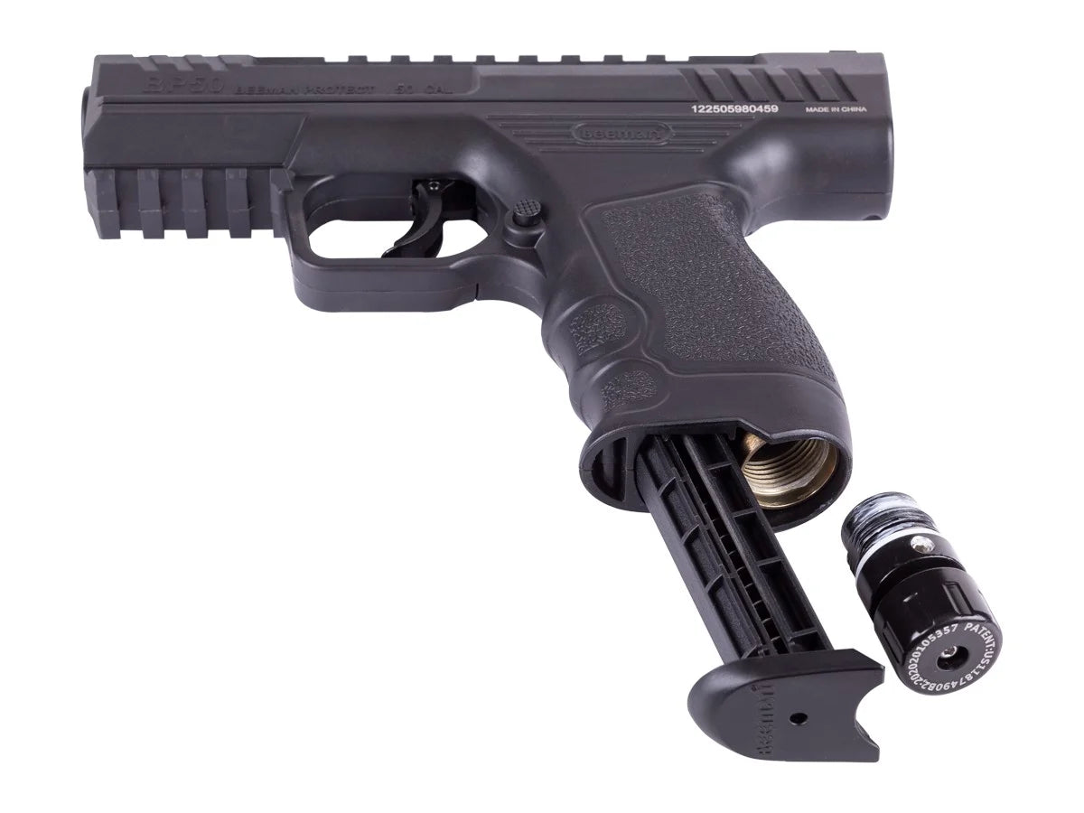 Pistola Traumática Beeman BP50 Cal. 50 – CO₂ Semiautomática para Defensa Personal