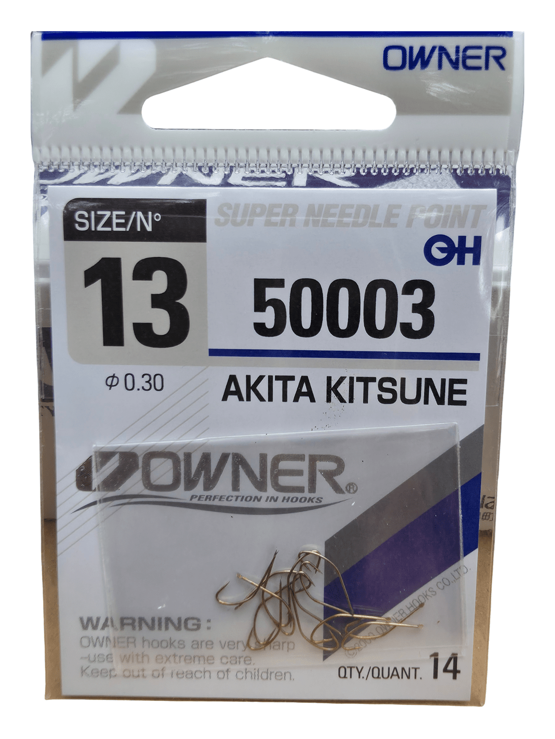 🪝 Anzuelos Akita Kitsune OWNER Articulos de pesca y caza