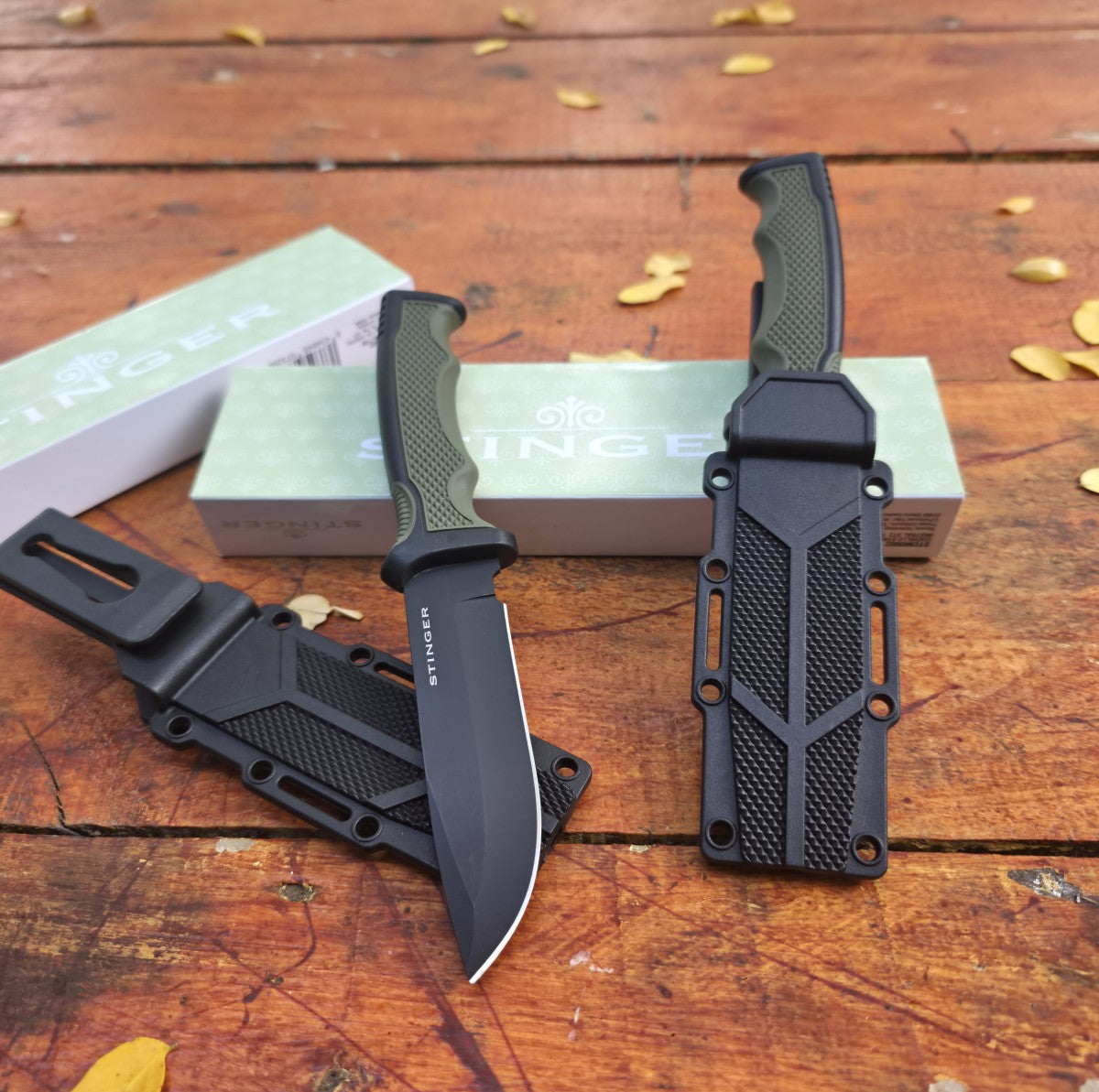 Cuchillo Mistral ST1 / ST2 Acero Inoxidable con Funda de Polímero